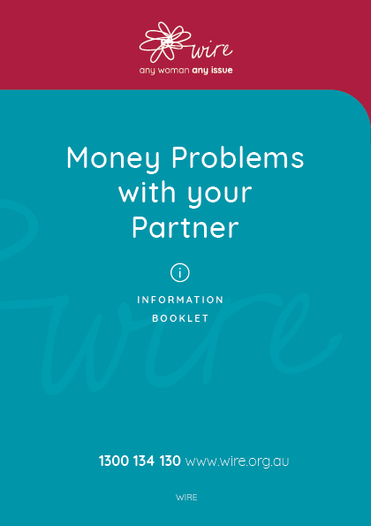 image of the cover of the money problems booklet