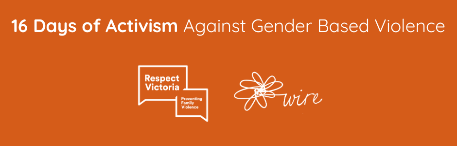 16 Days of Activism Respect Victoria logo